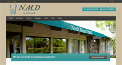 Desktop Screenshot of northmarindental.com